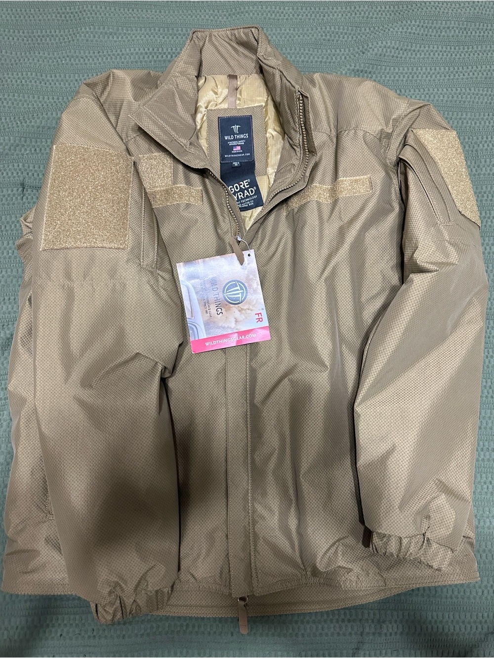 Men’s Military Field Jacket in Coyote Tan